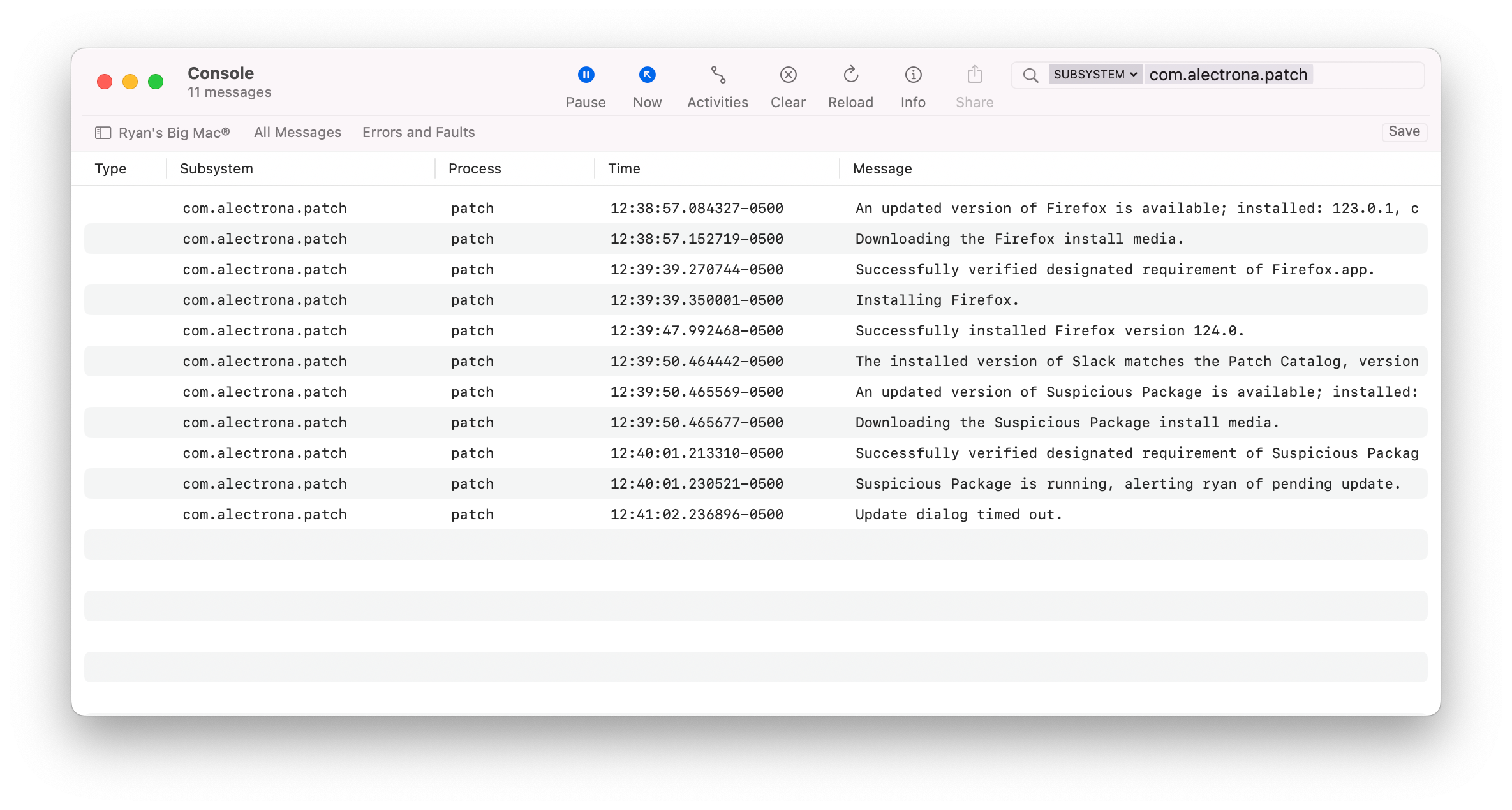 Patch Desktop Settings