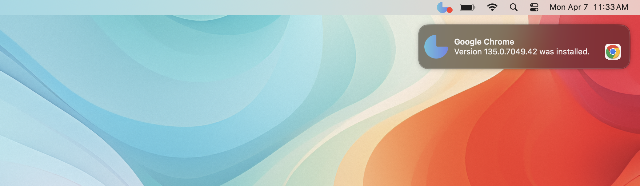 Notification Center Individual Installation Dark