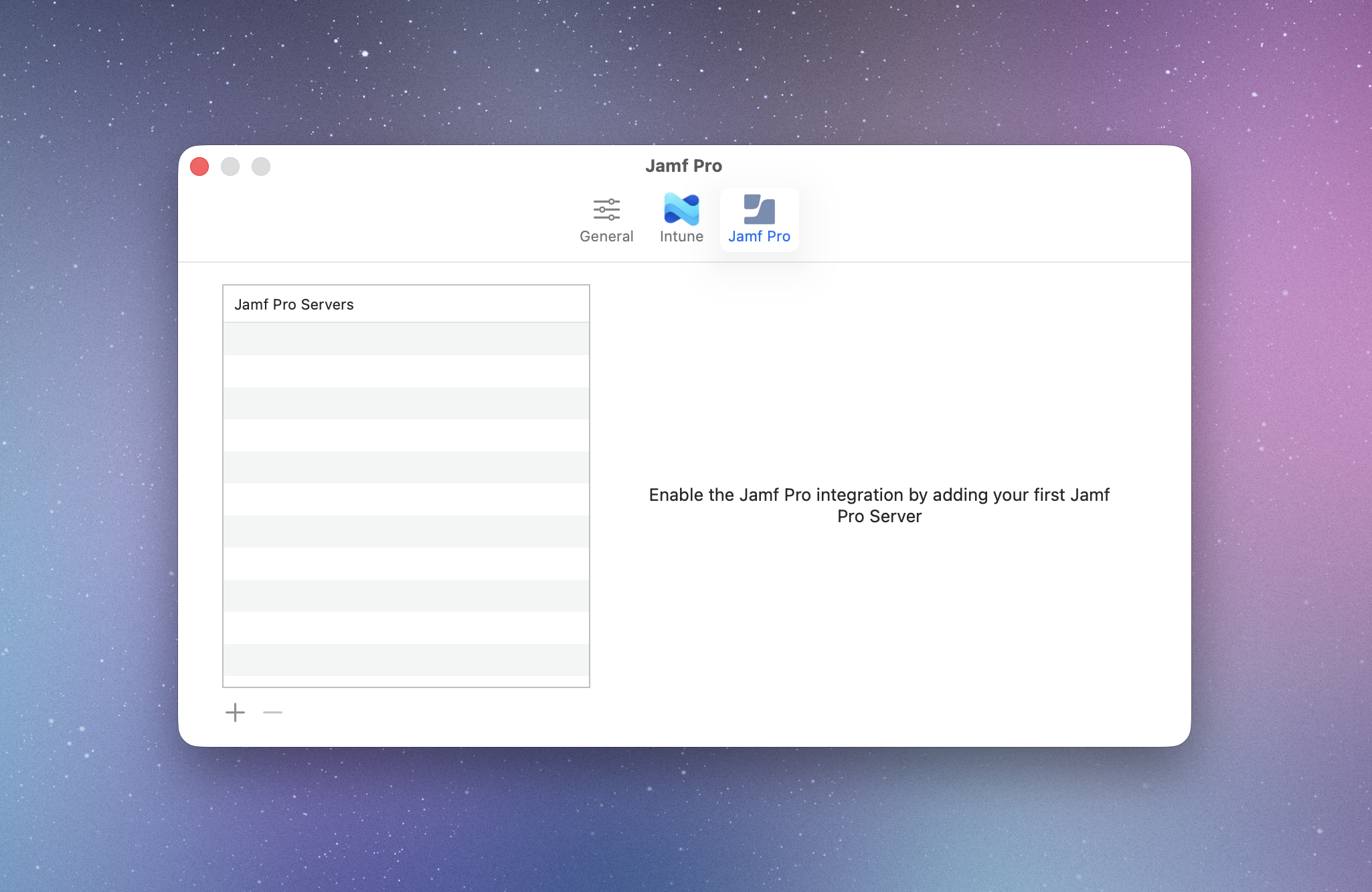 Add Jamf Pro Server to Patch Desktop