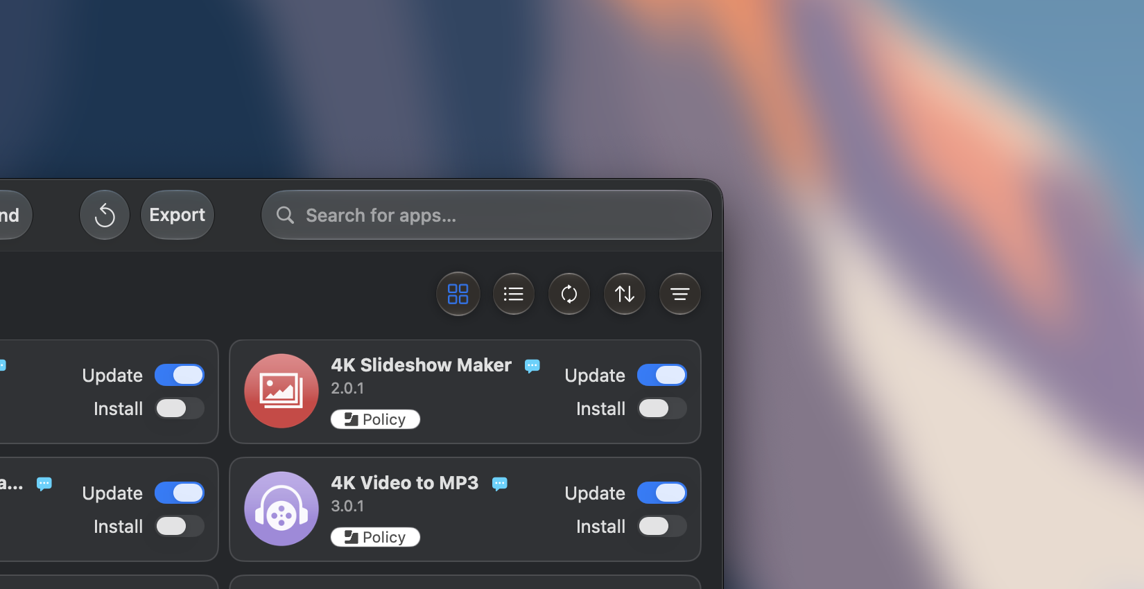 Catalog Refresh