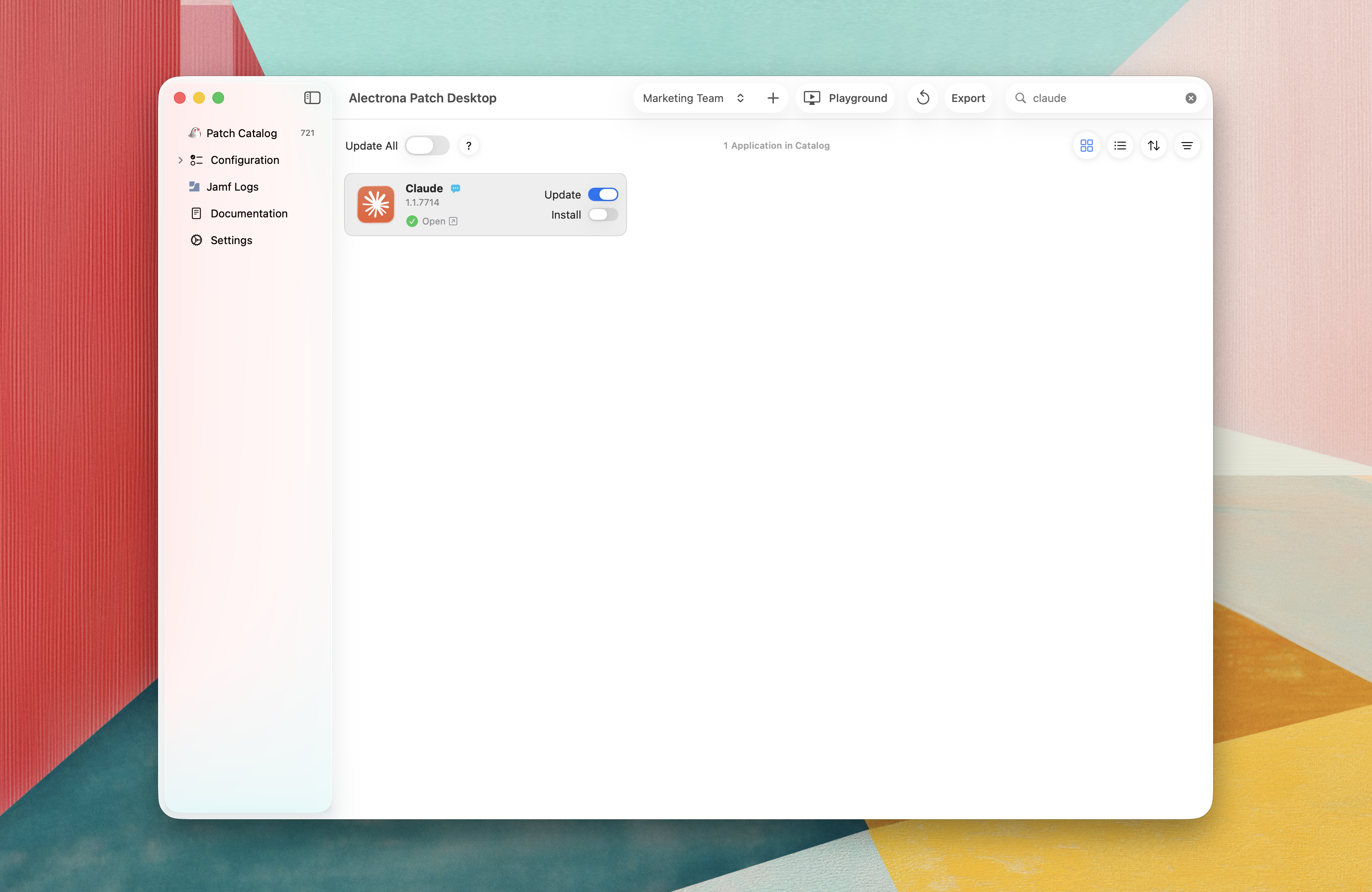 Patch Desktop Create Jamf Pro Policy - Open the Policy