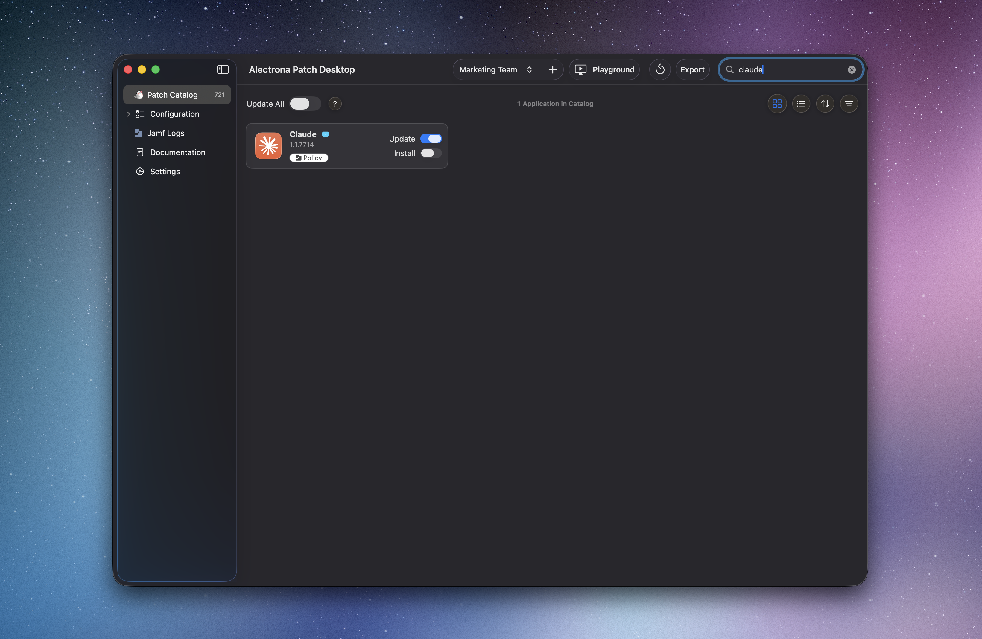 Patch Desktop Settings