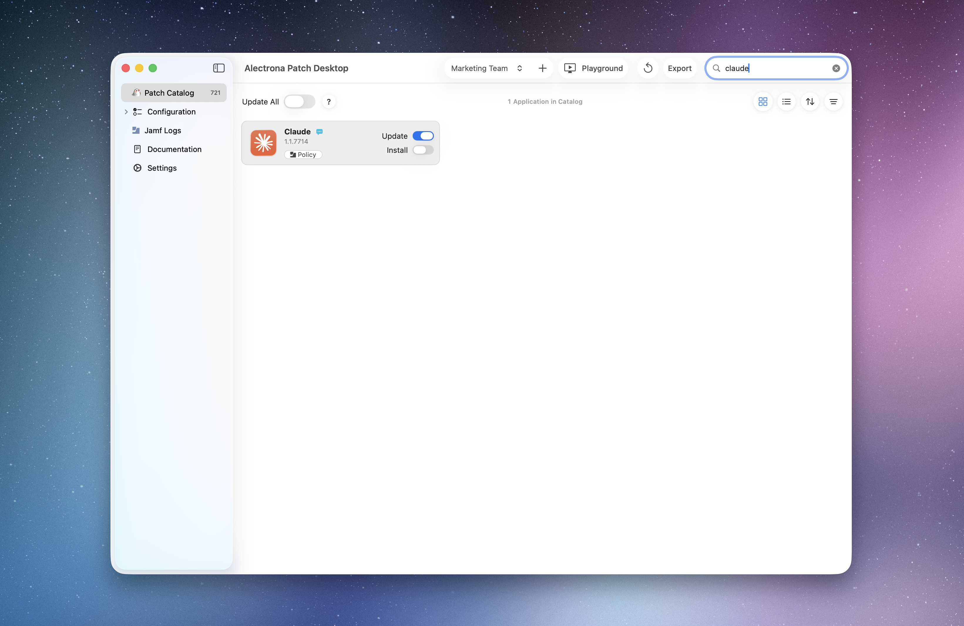 Patch Desktop Settings