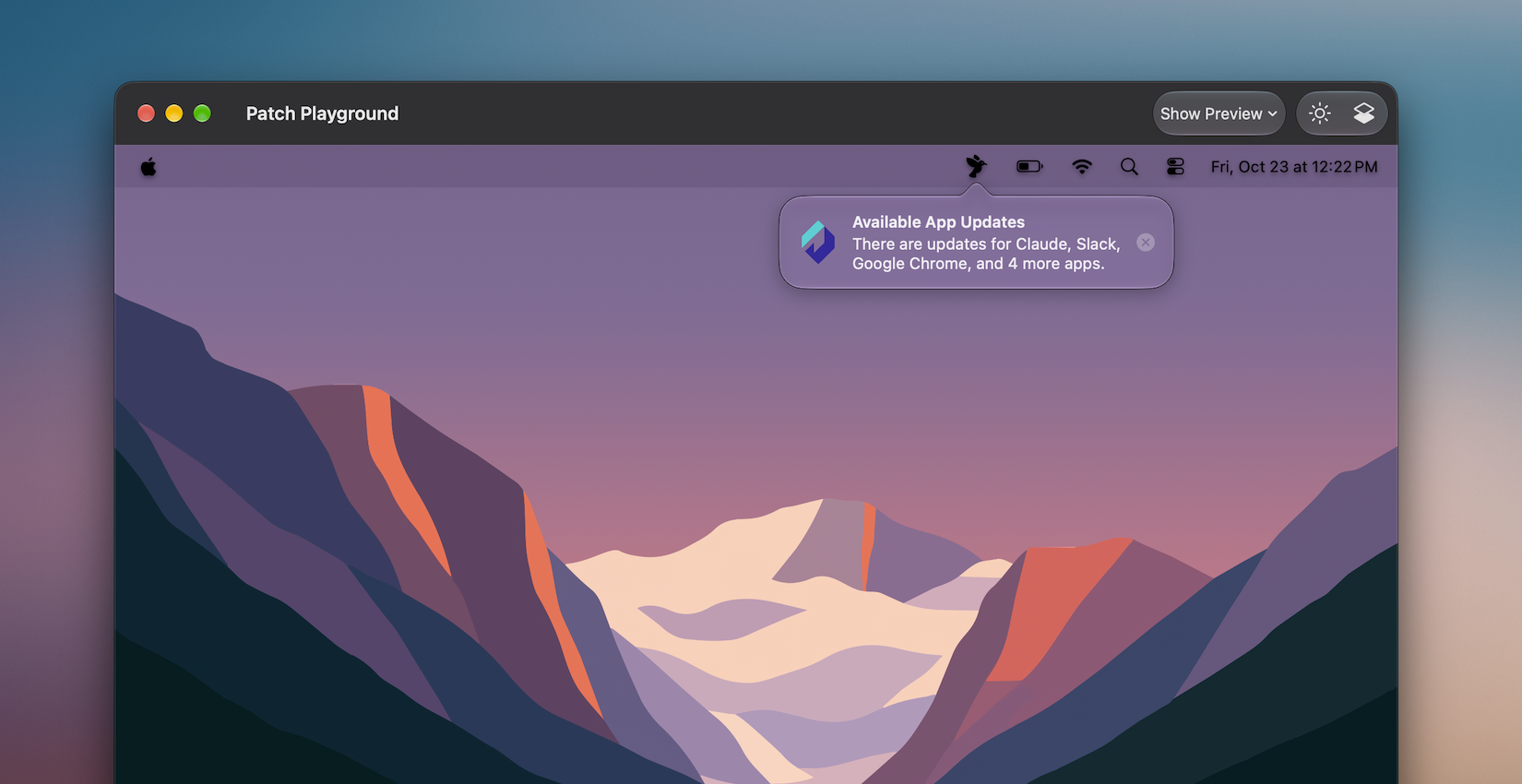 Notification Settings & Previews