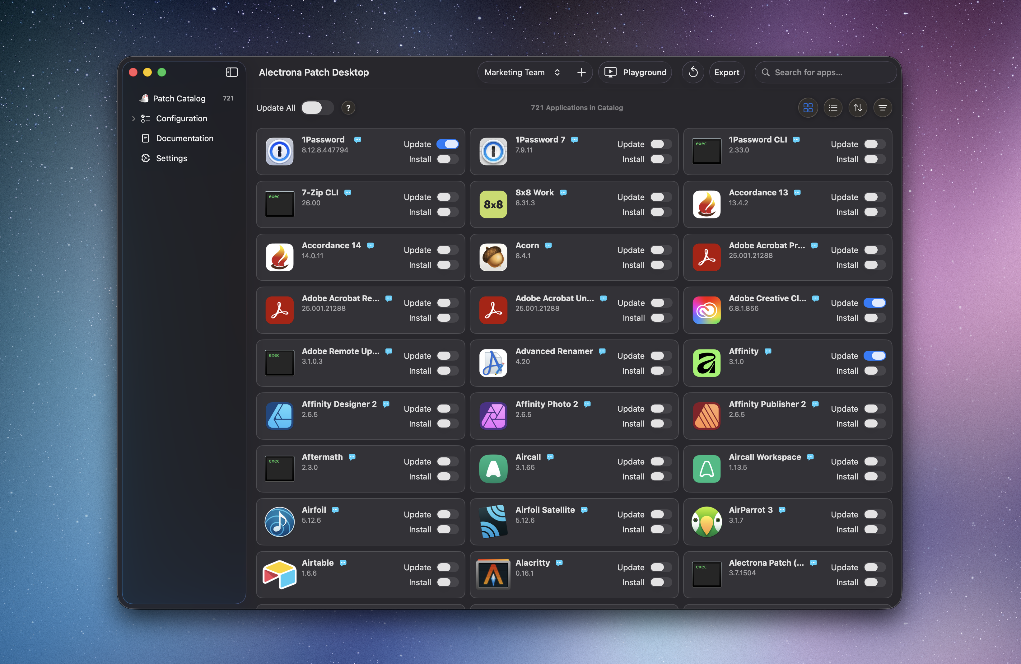 Patch Desktop Settings