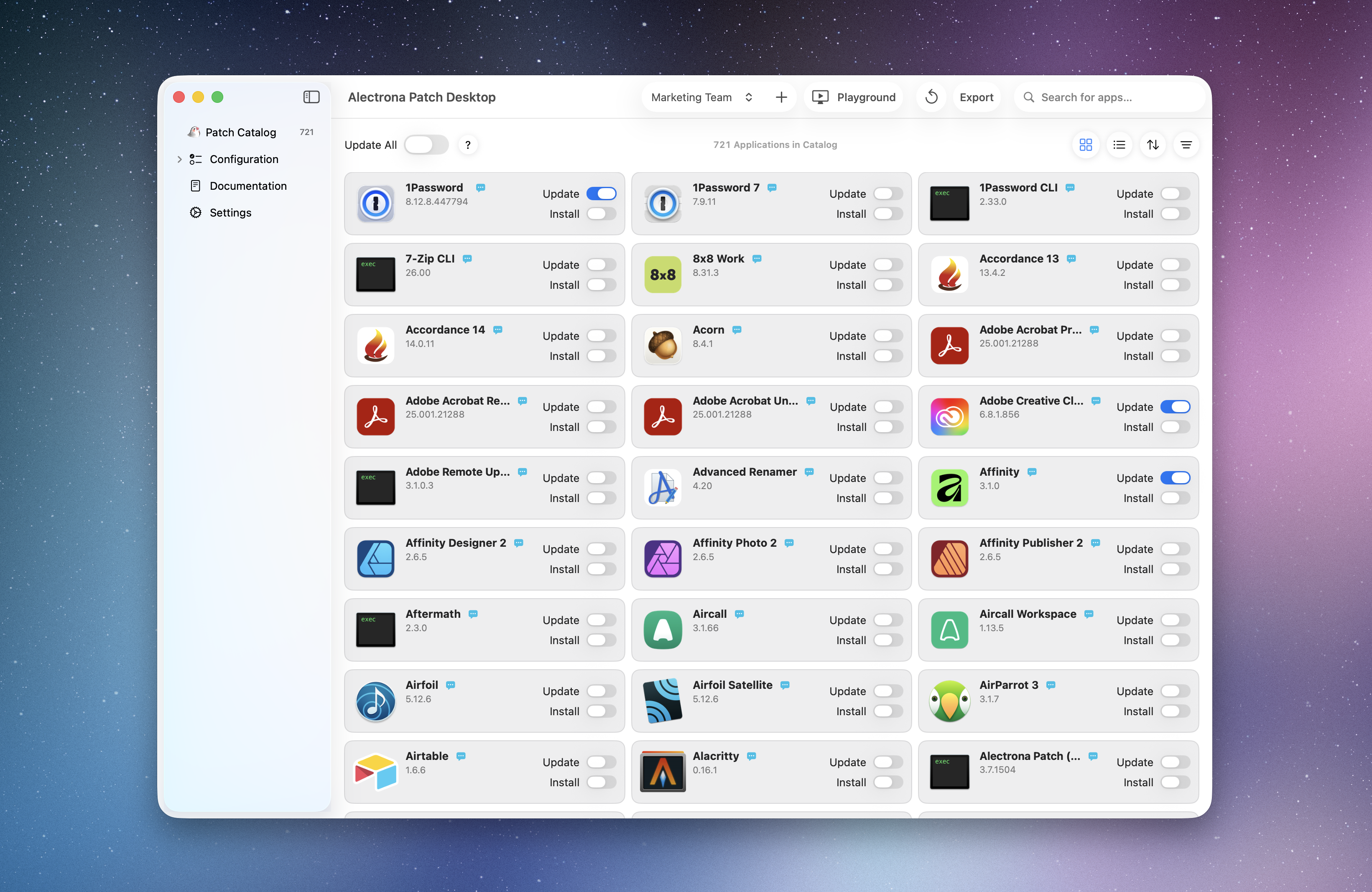 Patch Desktop Settings